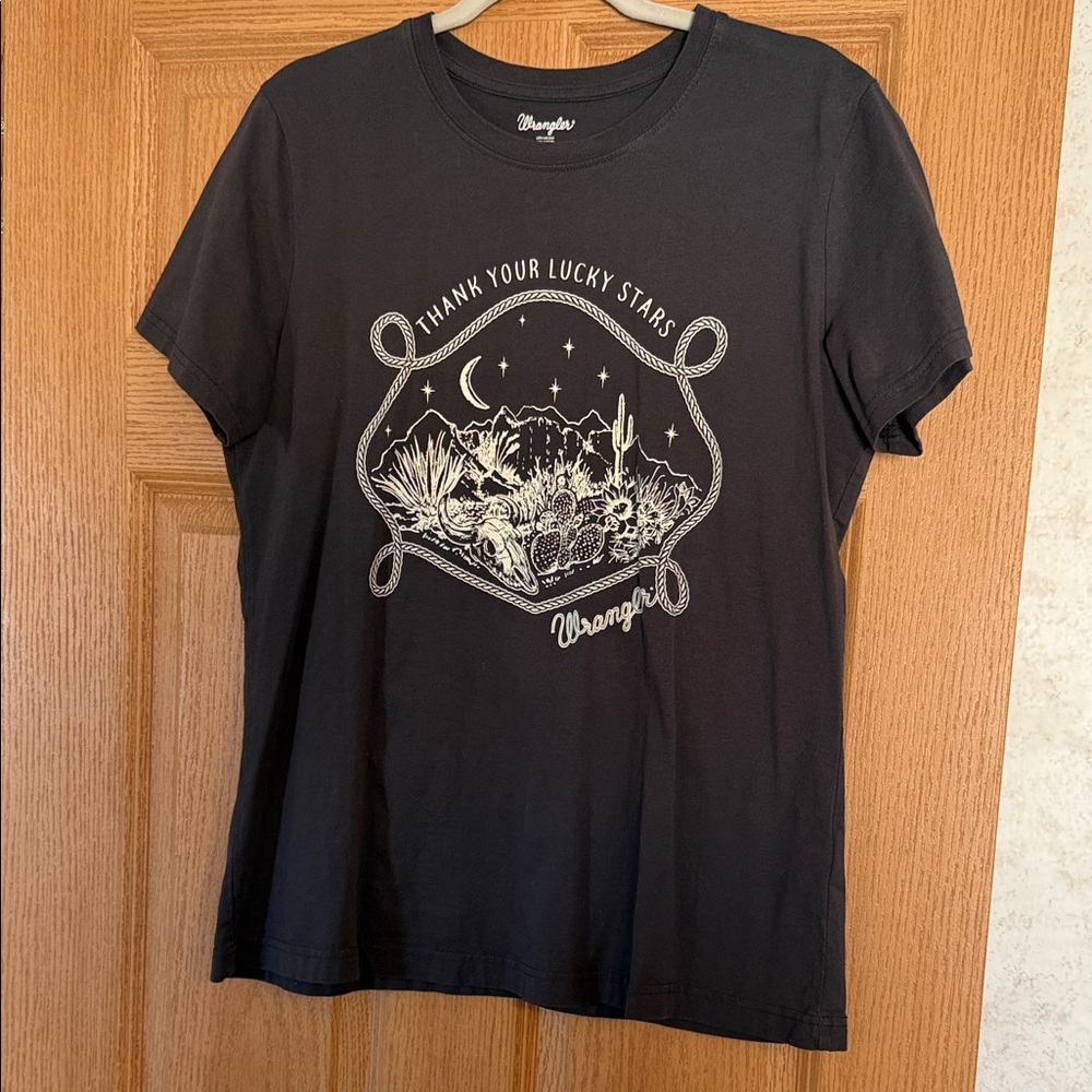 Wrangler Charcoal Graphic Tee